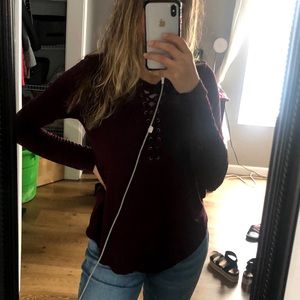 American Eagle soft and sexy long sleeve top
